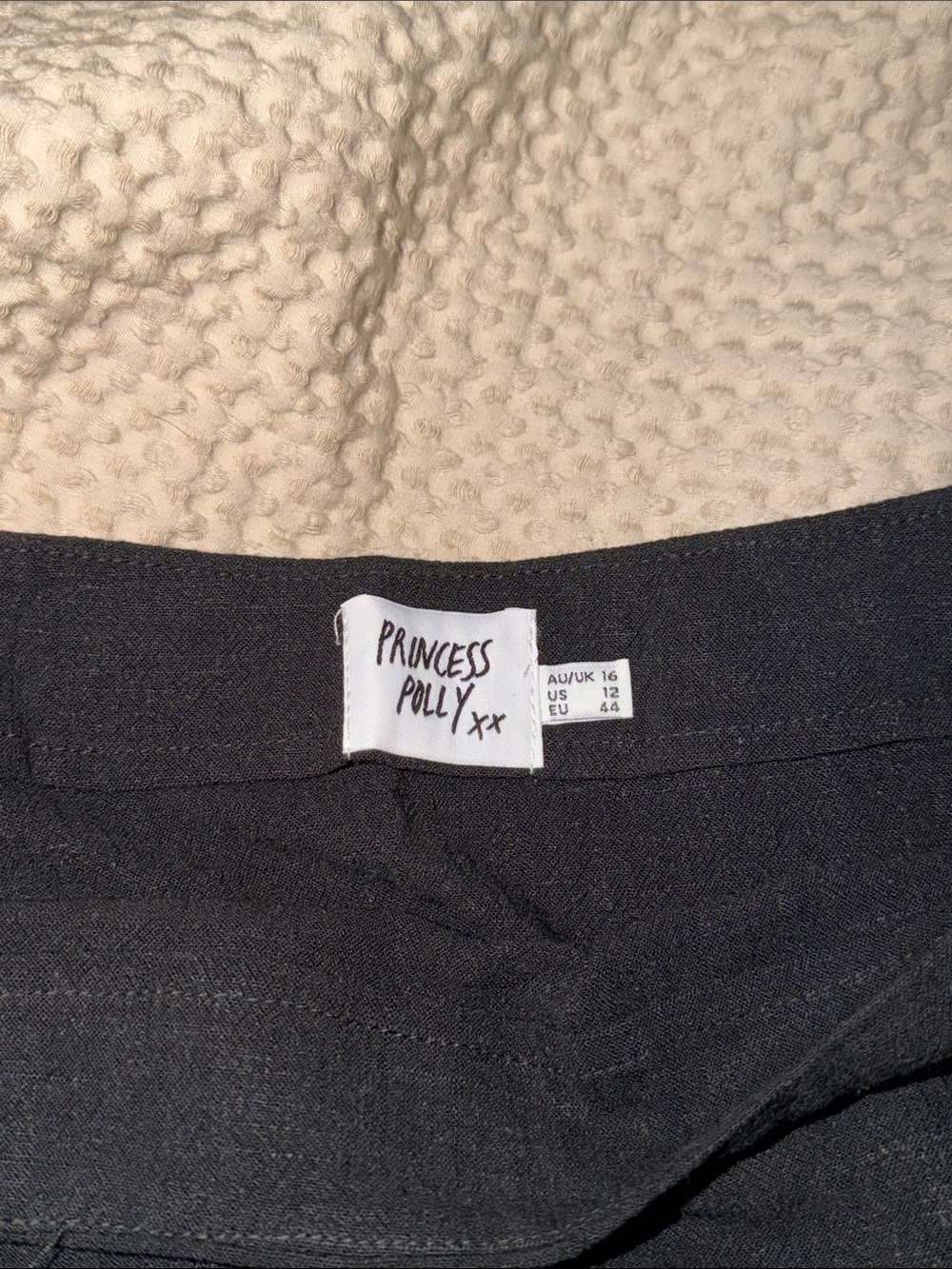 PRINCESS POLLY Black Women's Mini Skirt - Picture 2 of 5